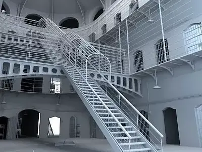Prison Scene 3D model