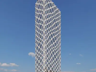 Future building 08 3D model