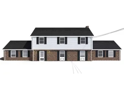 Wheeler House from Stranger Things 3D model