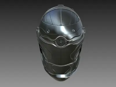 Sci-Fi Helmet 3D model