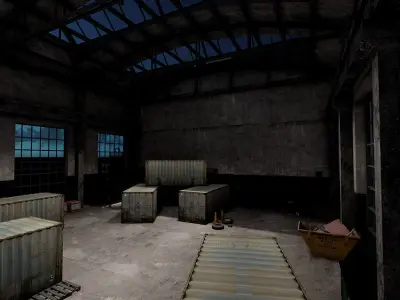 Warehouse-Warehouse Building 3D model