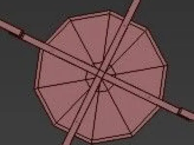 Halo chandelier 3D model