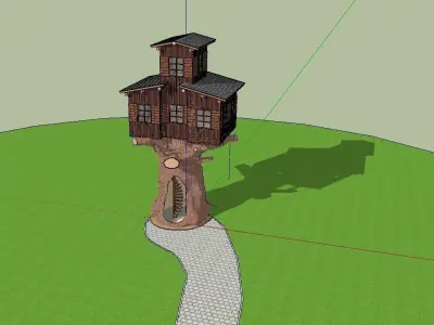 Tree House  3D model