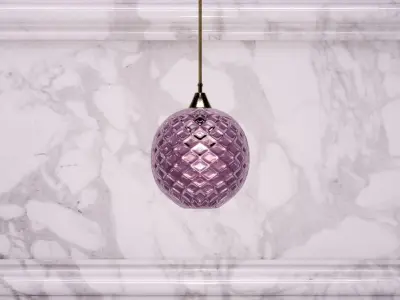 Pick-N-Mix Ball Standard Pendant Light 3D model