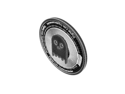 Aave Coin Ghost v2 001 Low-poly 3D model