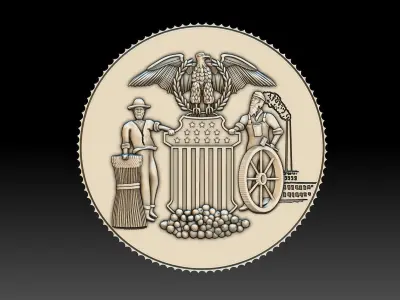 Cortland Seal 3D print model