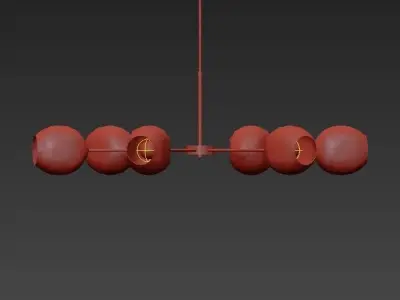 Branching Bubble 6 3D model