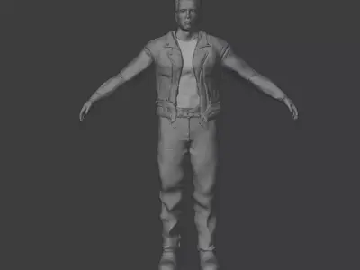 Arnold T-800 3D model