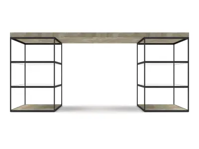 Vanguard Furniture - Pengrove Console Low-poly 3D model