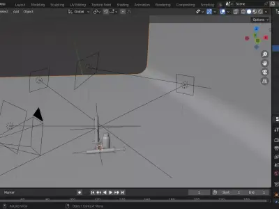 Vial and syringe Free low-poly 3D model