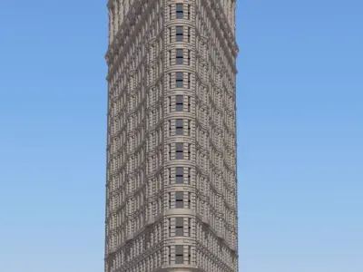Flatiron Building 3D print model