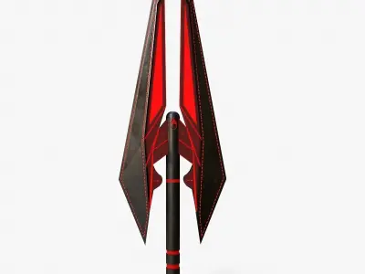 Sci-Fi Sword V2 Low-poly 3D model