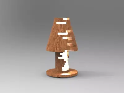 Parametric Mode Changer lamp  3D print model