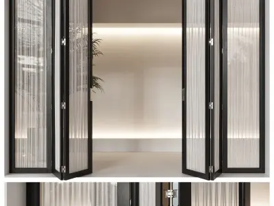 Interior door 3D model