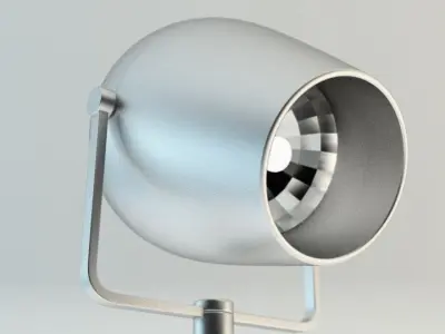 Pan Am floor lamp 3D model