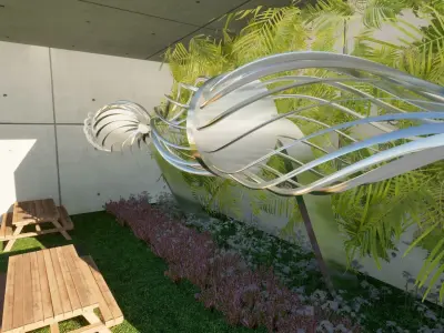 Garden Sculpture Free 3D print model buy