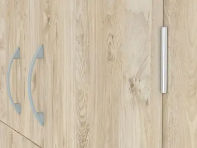 Wooden Cabinet 23 3D model