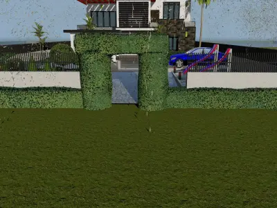 Hedge 3D model