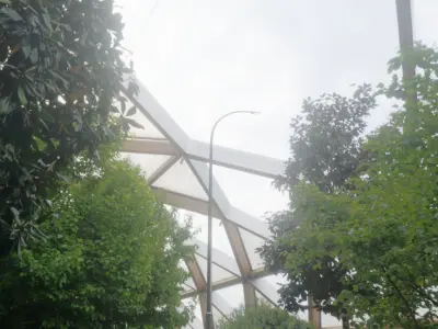 Street Light 12 version 15 10m with pole 1 Low-poly 3D model