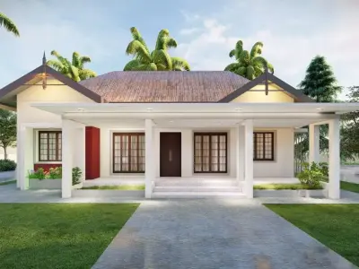 house 2000 sqft 3D model