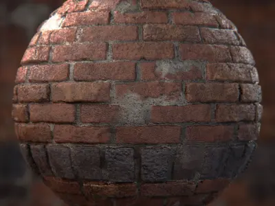 PBR Seamless Brick Texture Texture