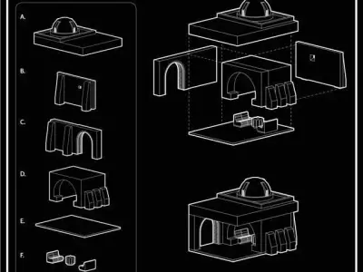 Vintage Collection Scale Cantina Diorama 3D print model