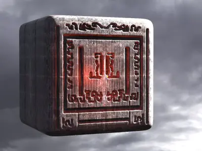 Dantes Inferno Hell Cube 2  3D model