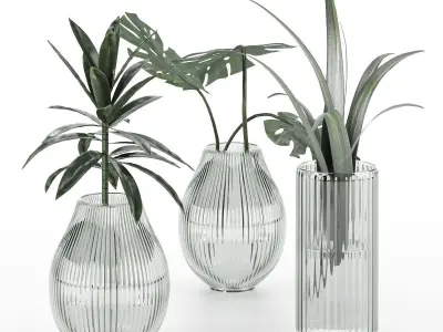 modern bathroom collection 3D Model Pack