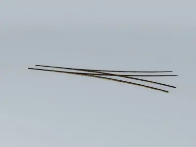 Eco Rail GrassTrack V Point Old Steam Days Free 3D model