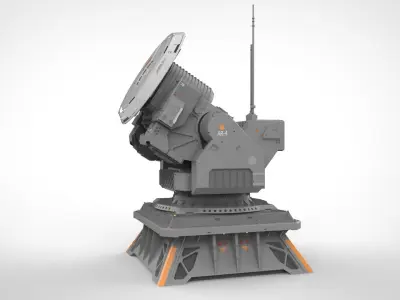 Antenna locator 2 3D model