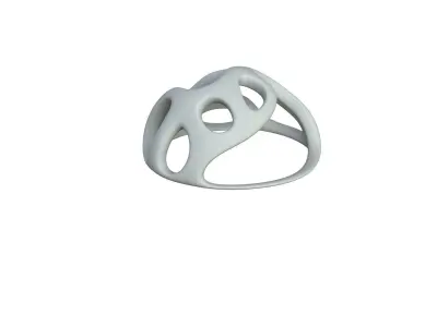 SciFi Cube Object No 44343 Low Poly Shape Low-poly 3D model