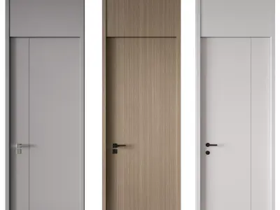 Door set 10 3D model