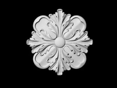 rosette dekor 3D model 27