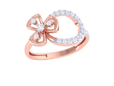  Women Ring MTL 3dm STL OBJ FBX Details 3D print model 62