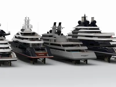  Collection Largest Superyachts Delivered in 2024 