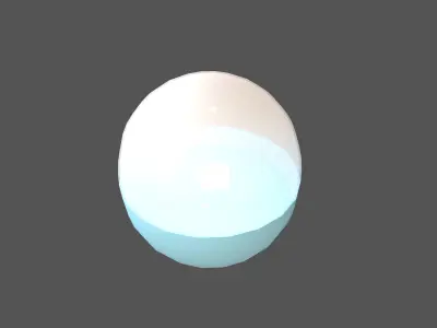 Capsule Toy v1 002 Low-poly 3D model