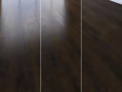 Parquet line 3 types 3 textures Low-poly 3D model