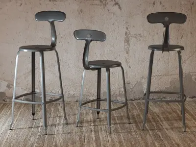 N Chair 60 and 75 3D model