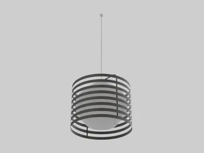 Hanging Lamp Low-poly 3D model order