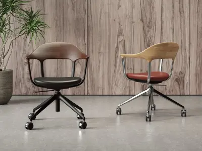 Four Armchair 3D model