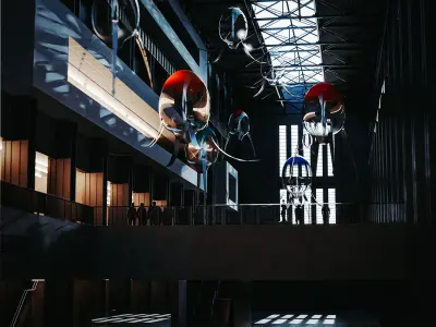 Tate Modern Hall rr 3D model