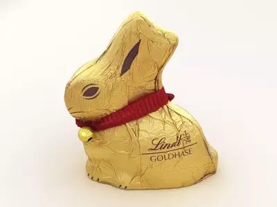 Lindt Chocolate Bunny 002 3D model