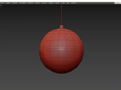 GLASSBALL BB Low-poly 3D model