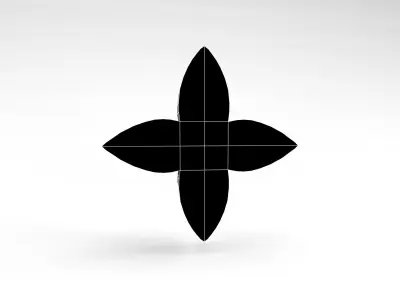 Louis Vuitton Pattern v3 004 Free low-poly 3D model