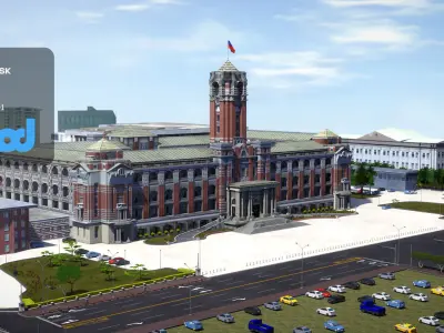 Tw Presidential Palace 3D model