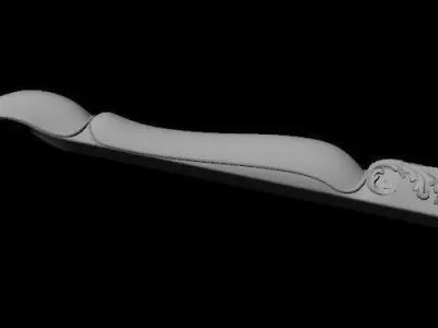 leg High quality 3d models for processing on a cnc machine  3D model 28