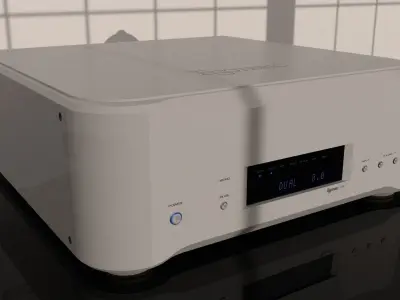 High-end converter Esoteric D-02 3D model