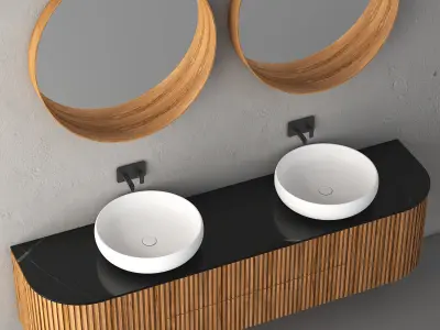 Modern Bathroom Cabinet  No 103 3D model