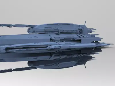 Droid Ship 1 3D model