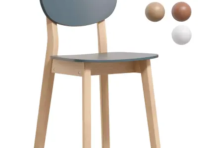 CHAIR FAMILY by Divanru 3D model